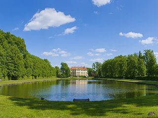 Schloesserland Sachsen Barockgarten Zabeltitz Park Schloesserland Sachsen Barockgarten Zabeltitz Park