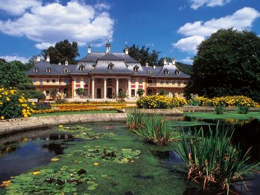 Bergpalais im Lustgarten Pillnitz
