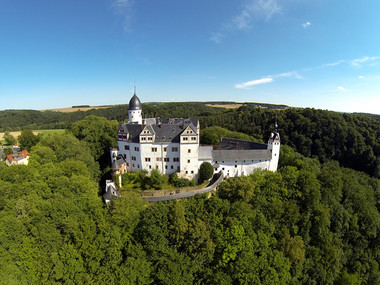 Schloss Rochsburg widok zewnętrzny