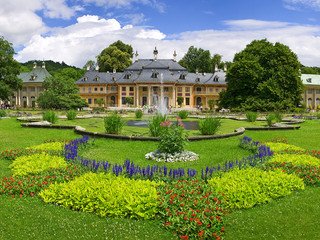 Park pałacowy w Pillnitz i ogród barokowy