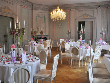 Gartensaal im Barockschloss Rammenau