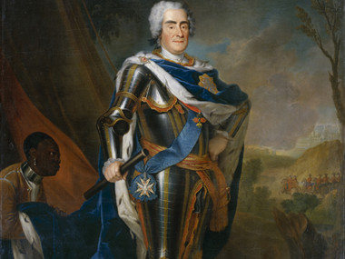 Portrait of Augustus the Strong by Louis de Silvestre from the Picture Gallery, Trophy Brigade at Pillnitz Palace and Park; Photo: Dresden State Art Collections, Picture Archive