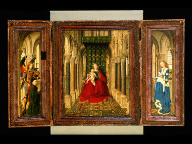 Flügelaltar aus der Gemäldegalerie, Foto: Staatliche Kunstsammlungen Dresden, Bildstelle