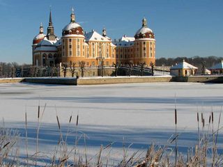 Winteransicht Schloss Moritzburg Winteransicht Schloss Moritzburg