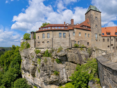 Aussenansicht Burg Hohstein Aussenansicht Burg Hohstein