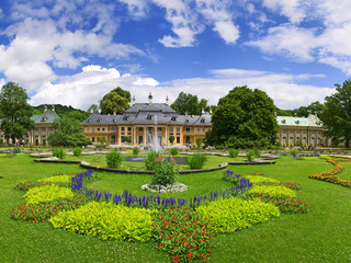 Ogród barokowy w Parku Pałacowym Pillnitz