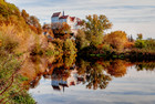 Schloss Colditz im Herbst