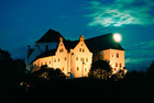 Schloss Wolkenstein bei Nacht