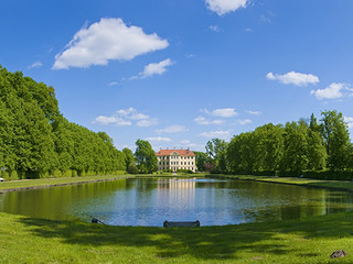 Schloesserland Sachsen Barockgarten Zabeltitz Park Schloesserland Sachsen Barockgarten Zabeltitz Park