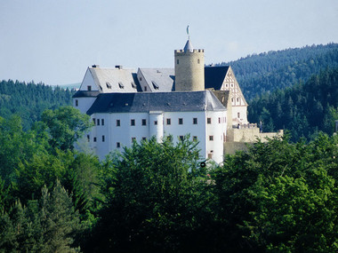 Burg Scharfenstein im Wald