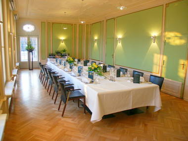 Grüner Salon in Schloss Wackerbarth