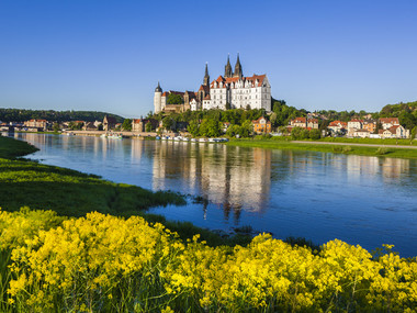 Albrechtsburg Meissen Schloesserland Sachsen
