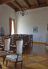 Der kleine Festsaal von Schloss Rochsburg