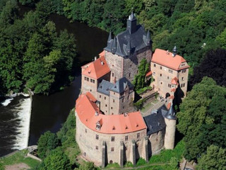 Burg Kriebstein Luftbild
