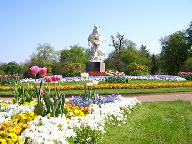 Ozdobny plac w Parku Großer Garten