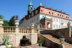 Schloss & Park Lichtenwalde - Freitreppe zum Barockpark