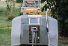 Gießroboter Pillnitz an Tankstation