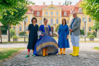 Kuhstall und Silberteller-Gruppenbild